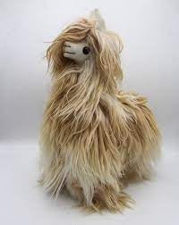 Standing Suri Alpaca 9"