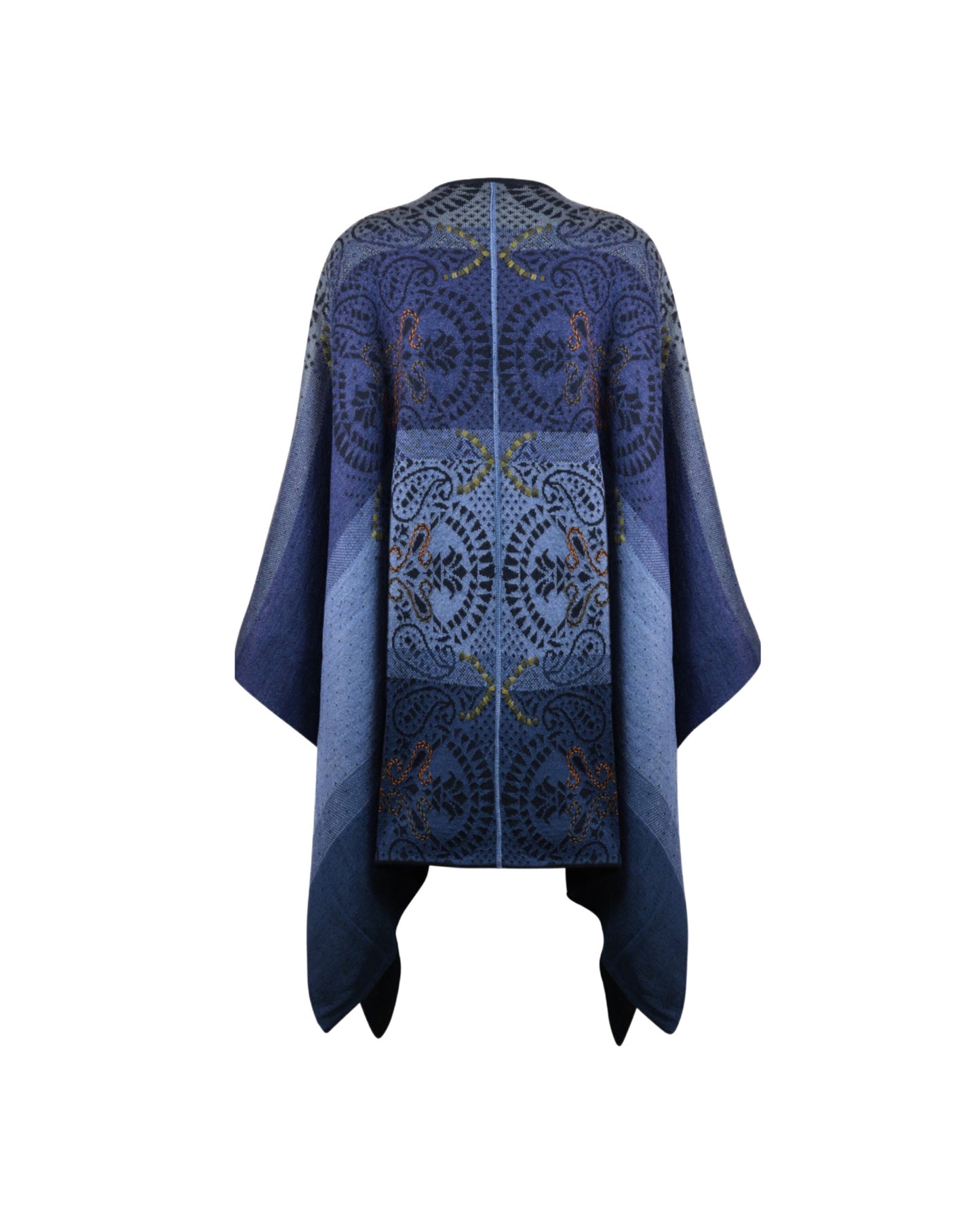 Paisley Reversible Ruana