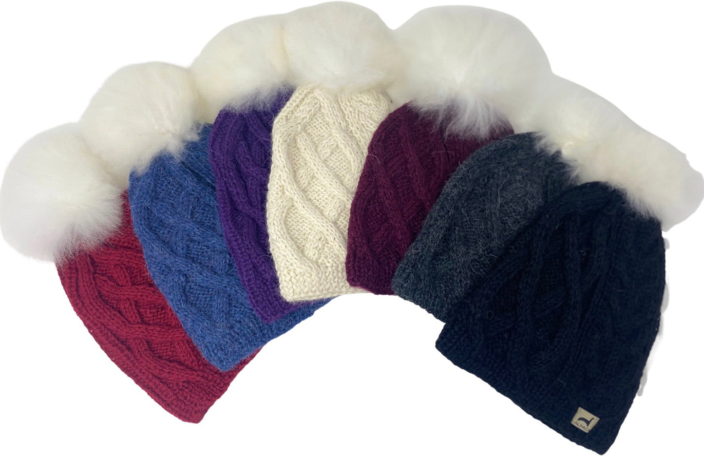 Pom Cable Hat