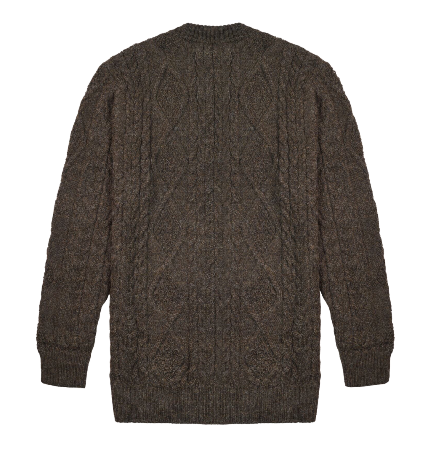 Alpaca Fishermans Sweater Back 1