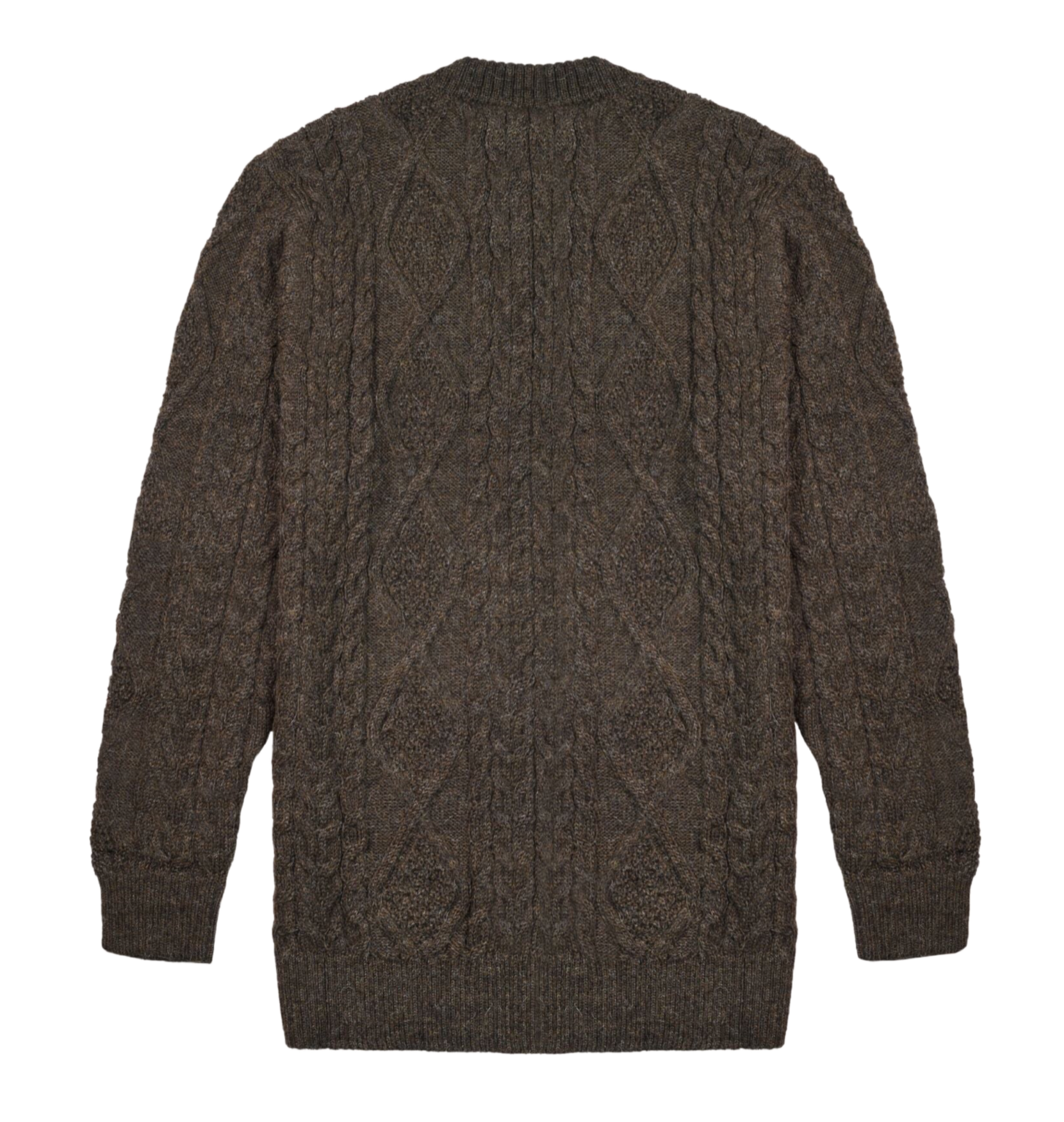 Alpaca Fishermans Sweater Back 1