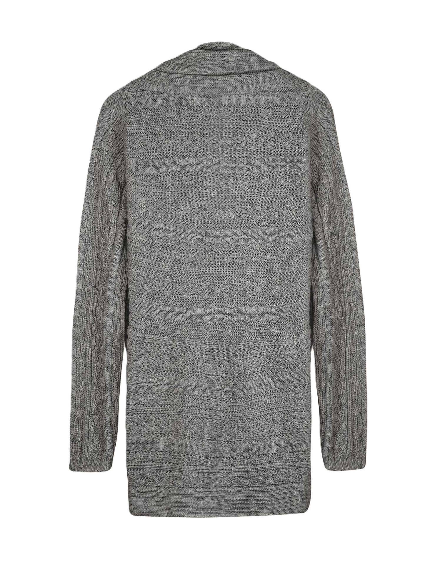 Convertible Cardigan Silver Back