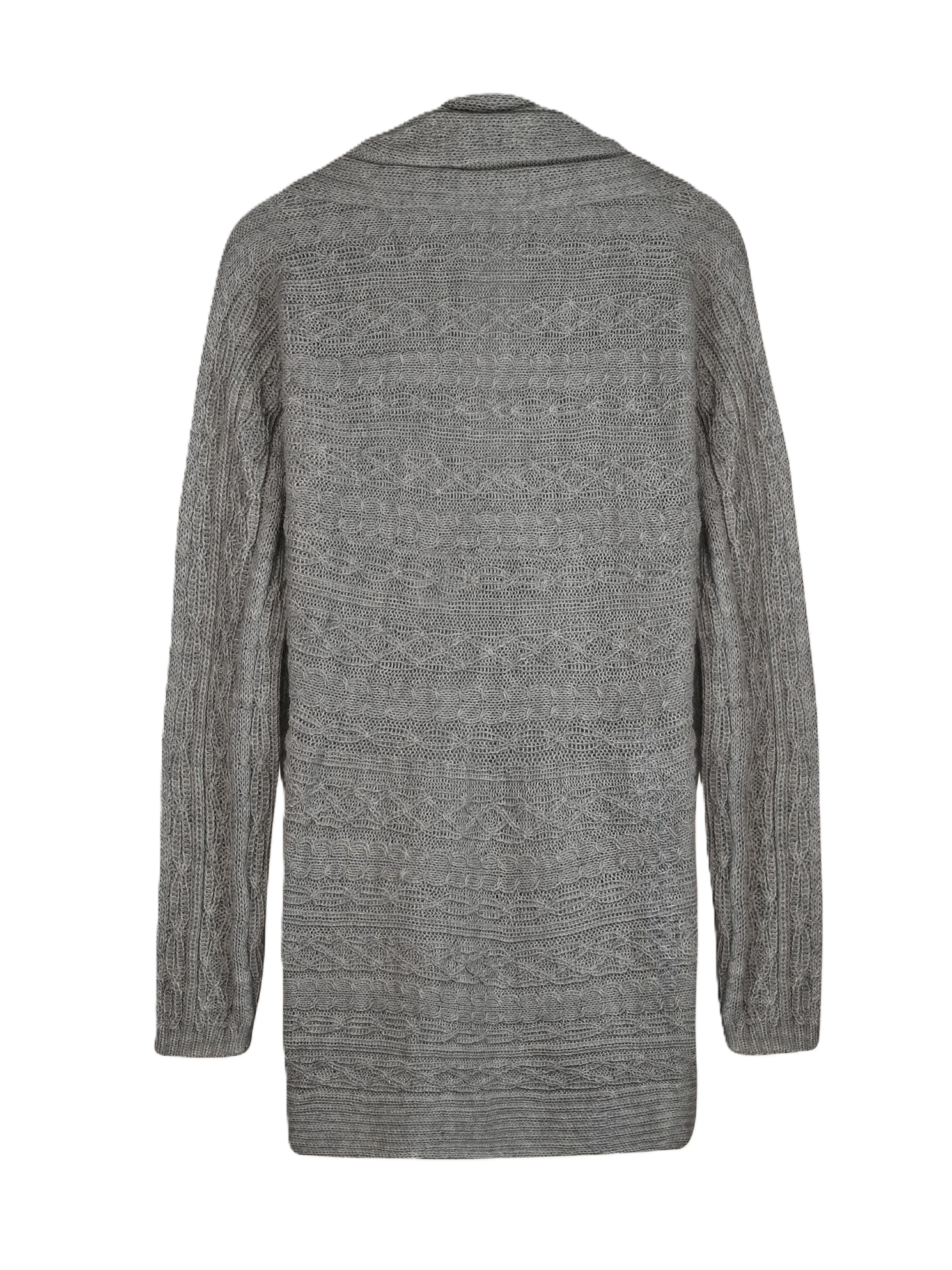 Convertible Cardigan Silver Back