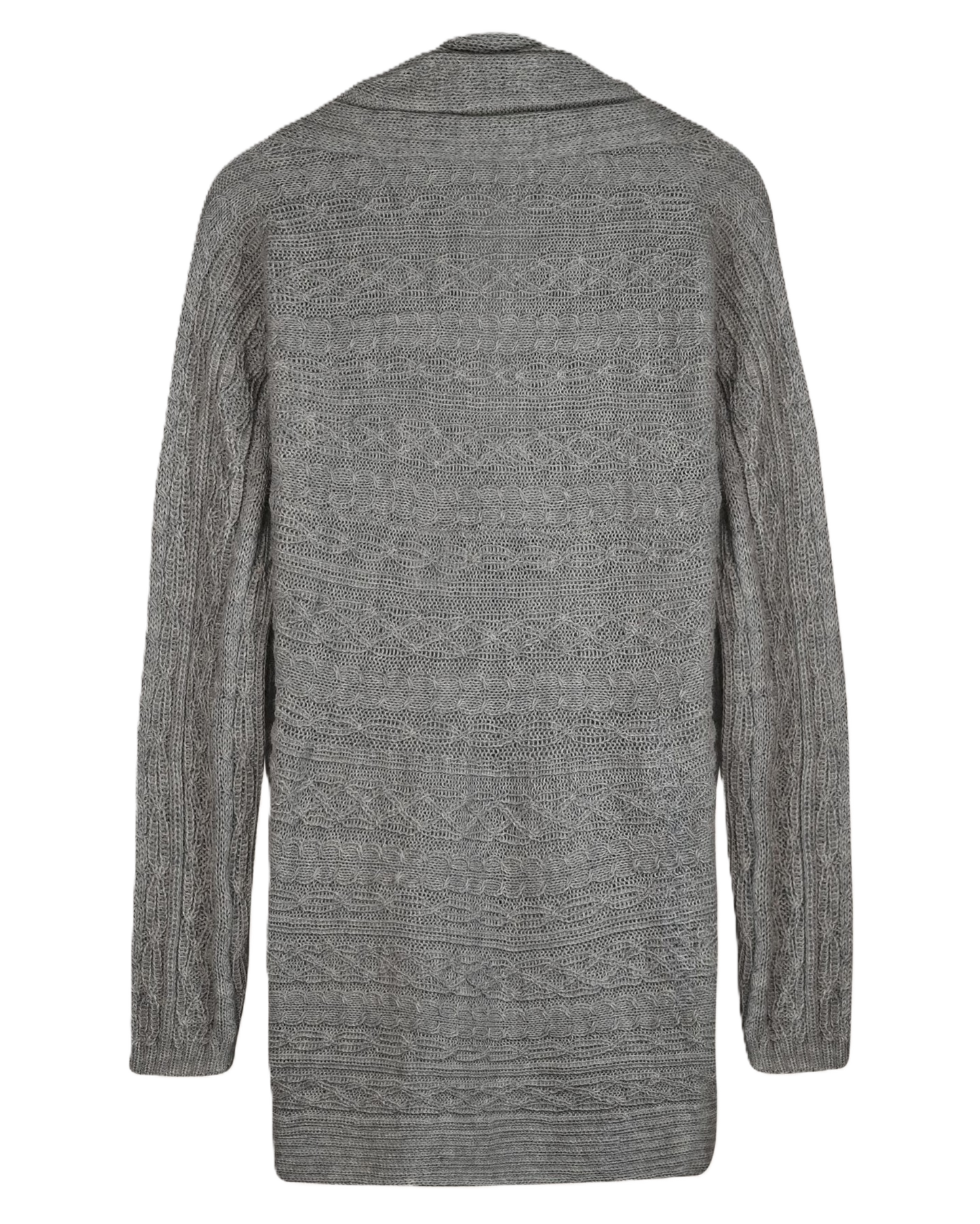 Convertible Cardigan Silver Back