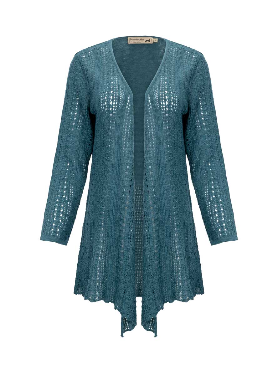 Eyelet Cardigan