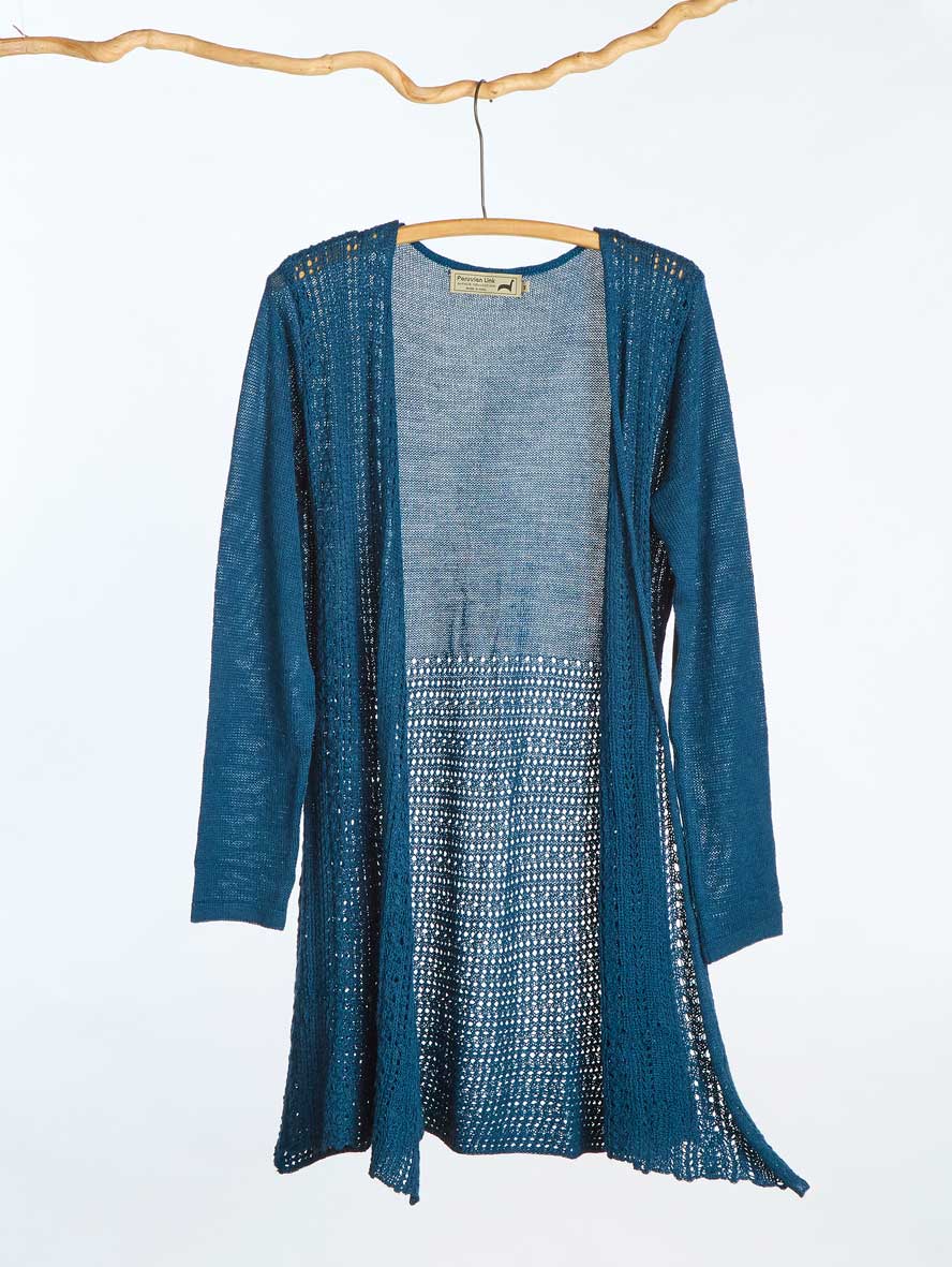 Eyelet Cardigan