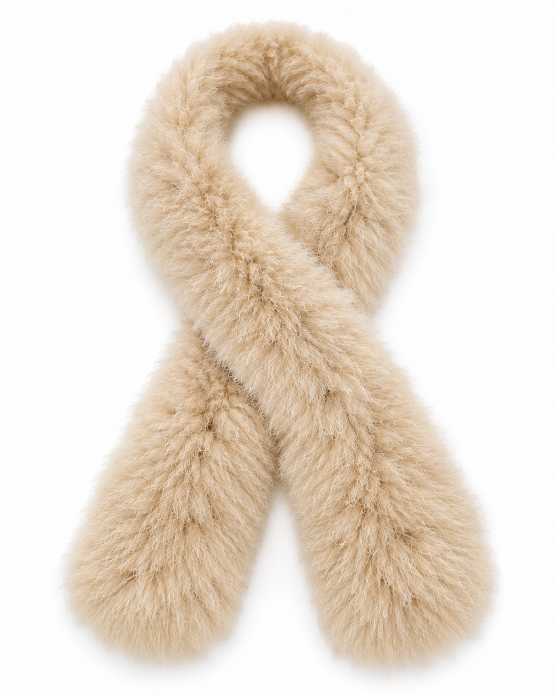 Alpaca Fur Scarf