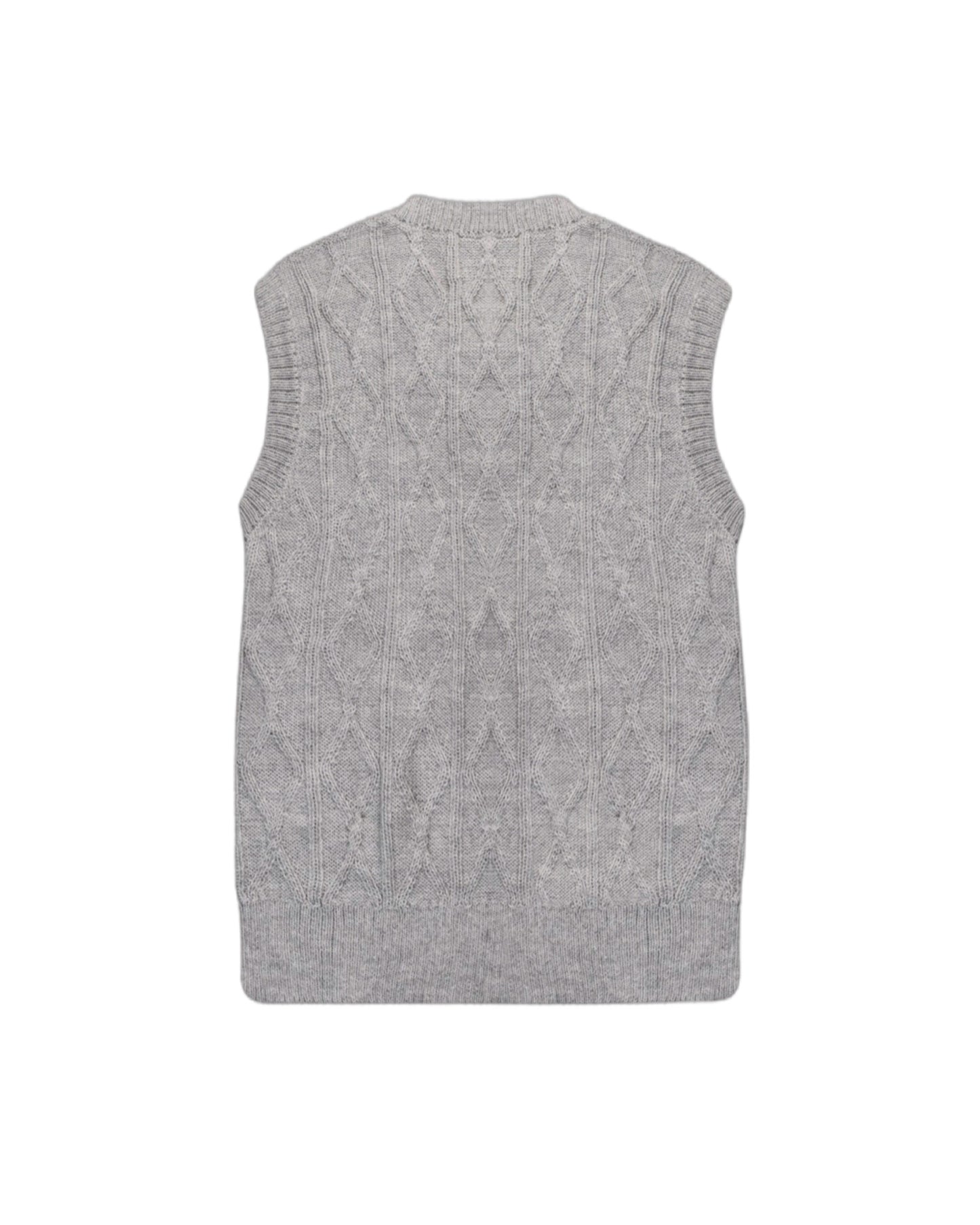 Cable V-Neck Vest