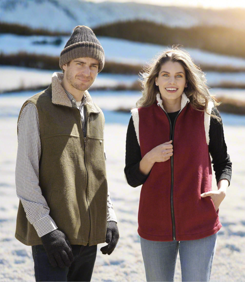 Alpaca Moosehead and Barn Vest