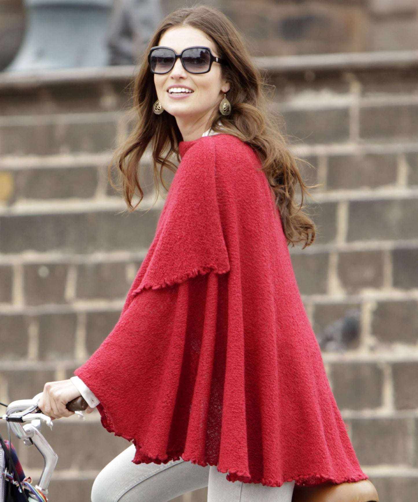 Ruffle Cape