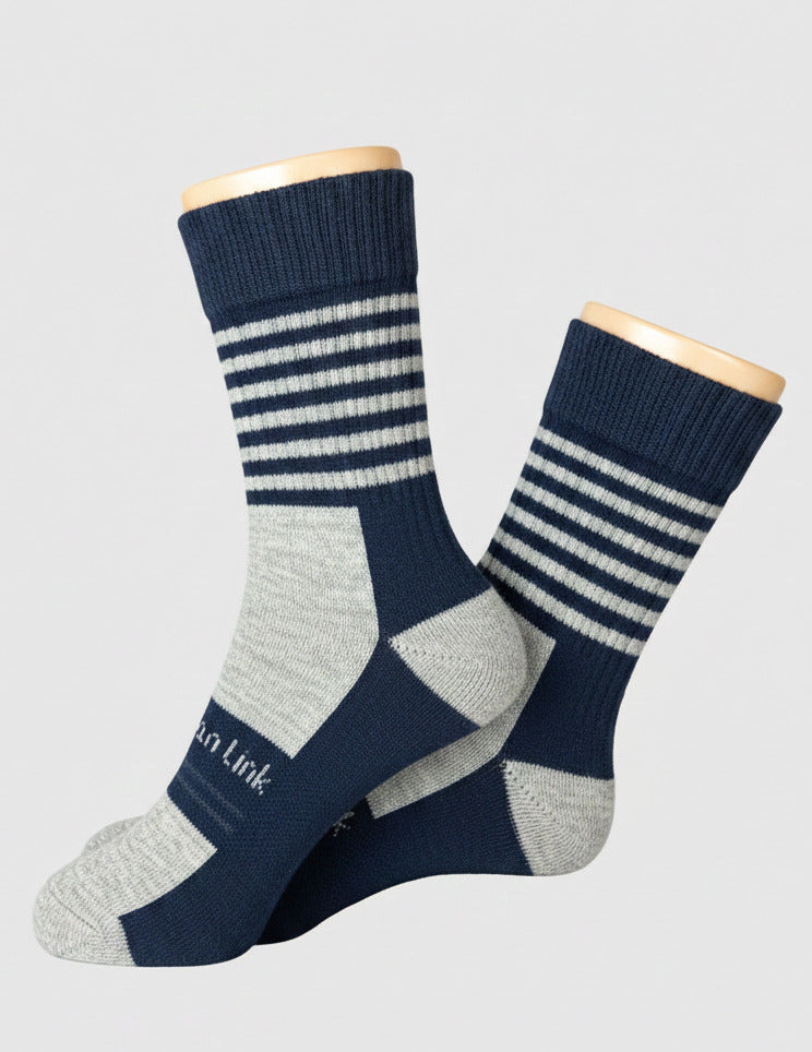 Striped Hiker Sock