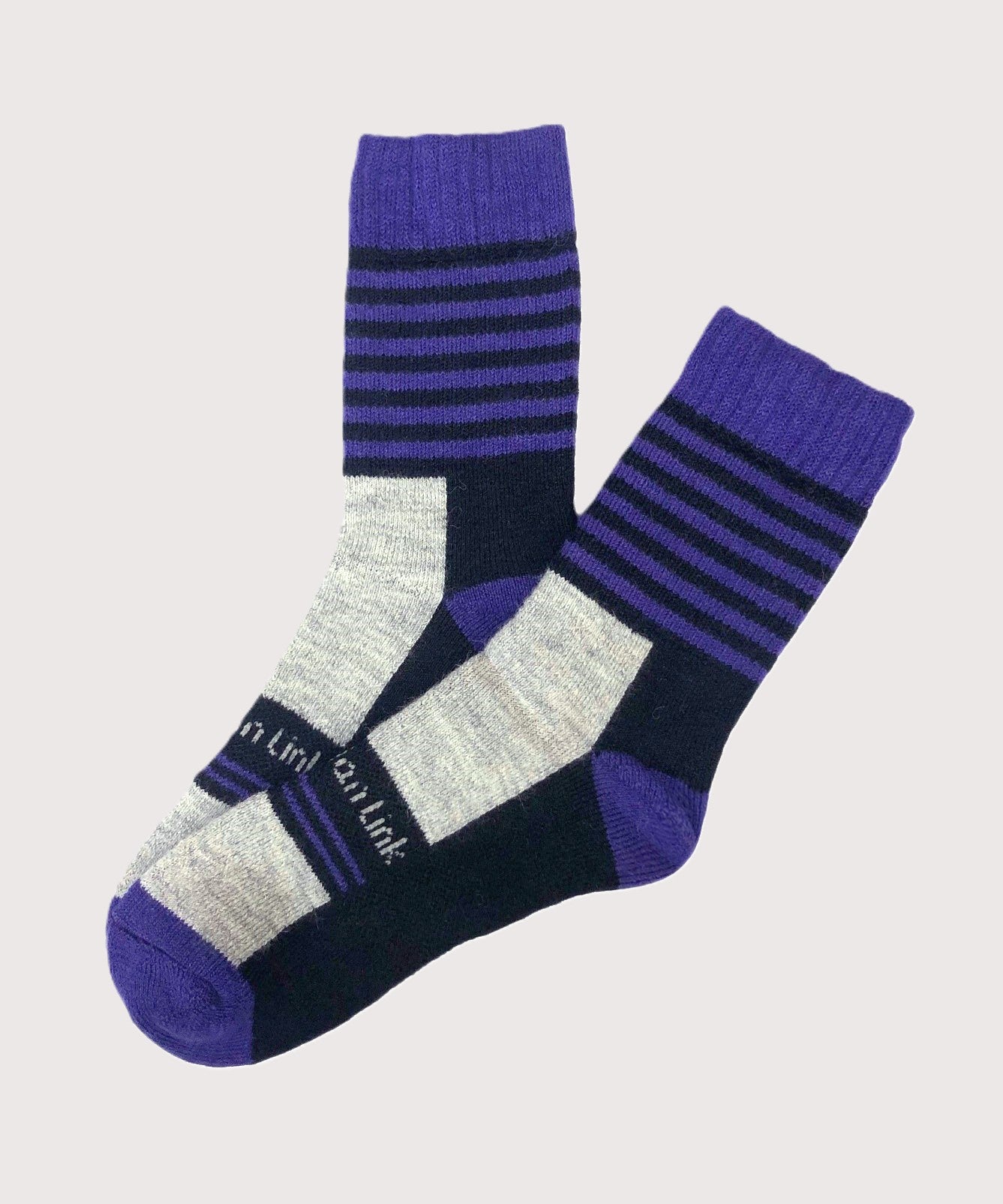 Striped Hiker Sock