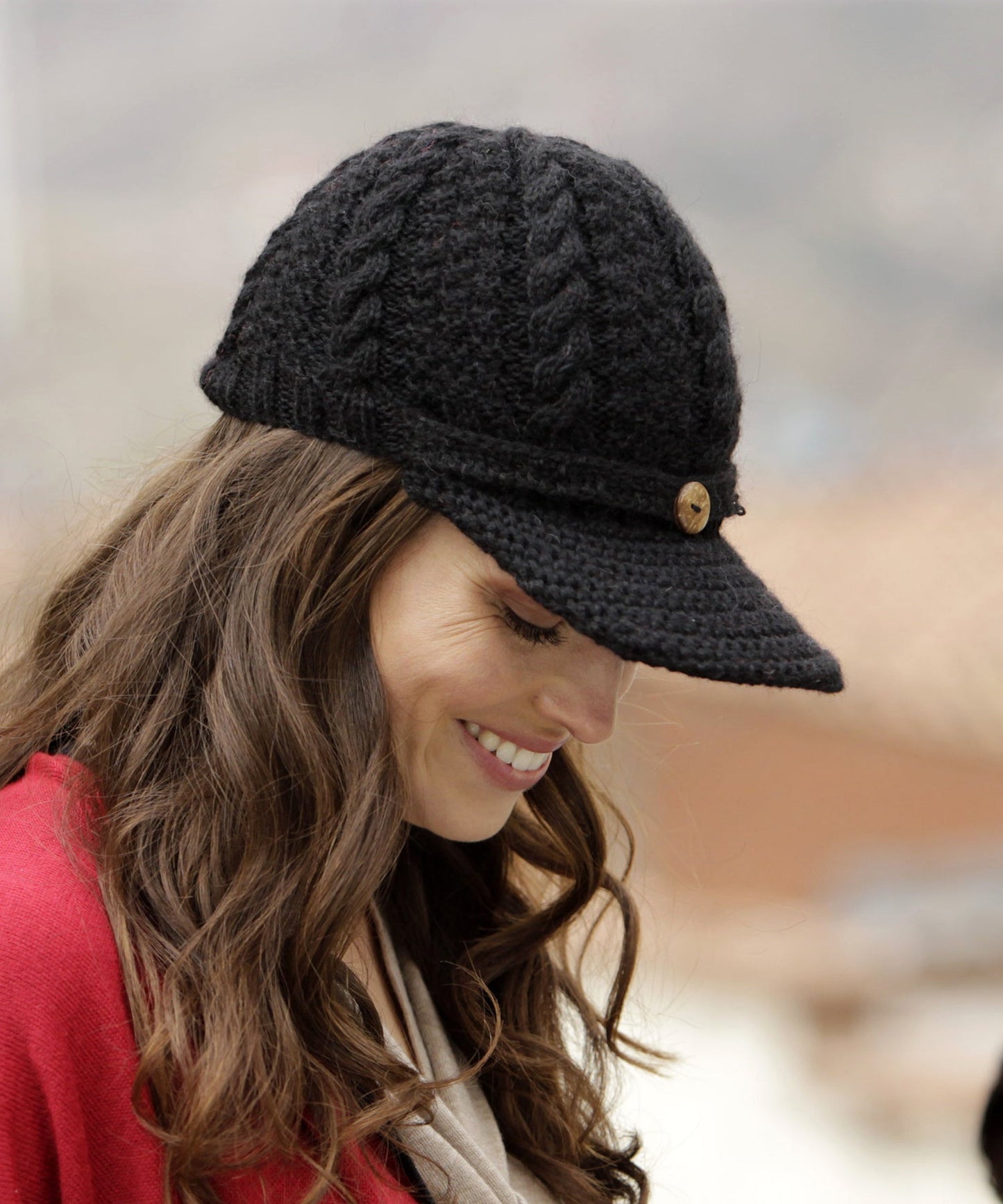 Trenza Button Cap