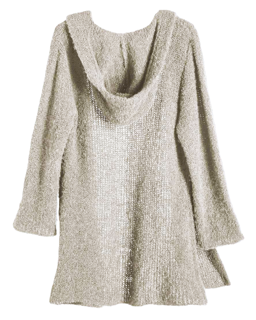 Eco Hooded Cardigan