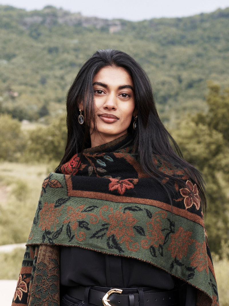 Gypsy Alpaca Ruana