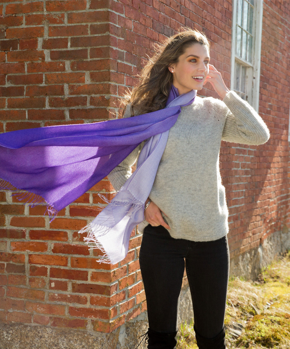 Ombre Alpaca Pashmina
