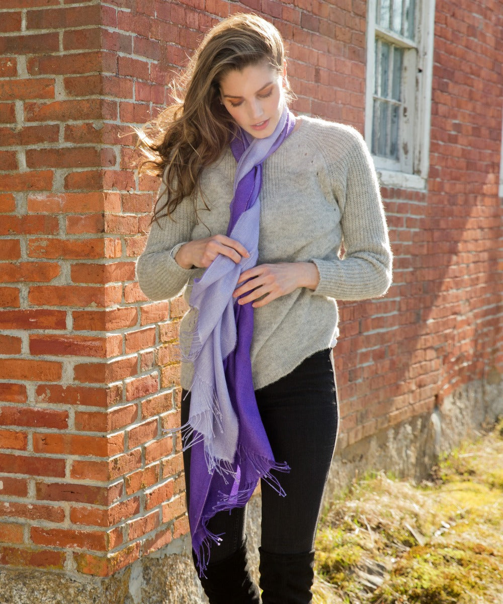 Ombre Alpaca Pashmina