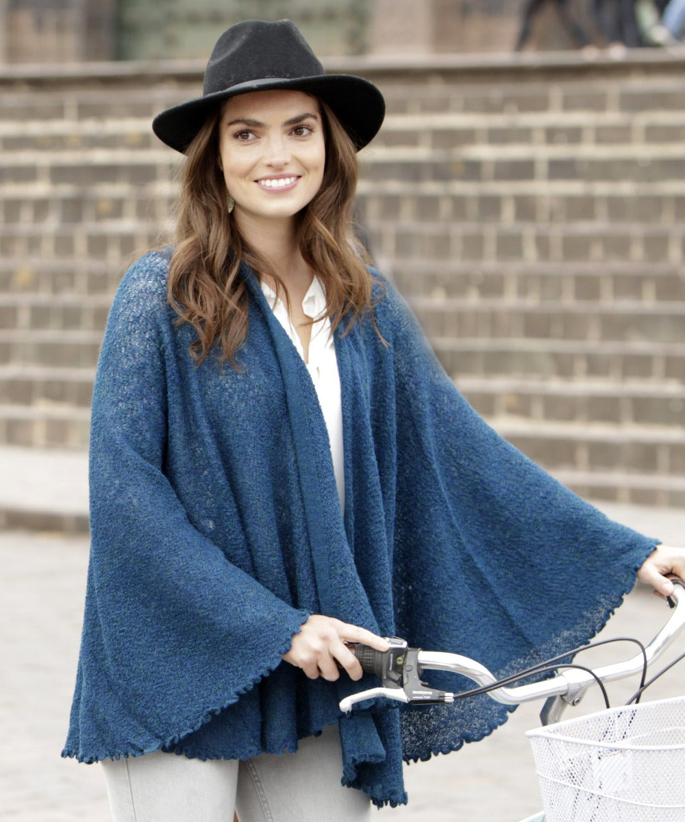 Ruffle Cape