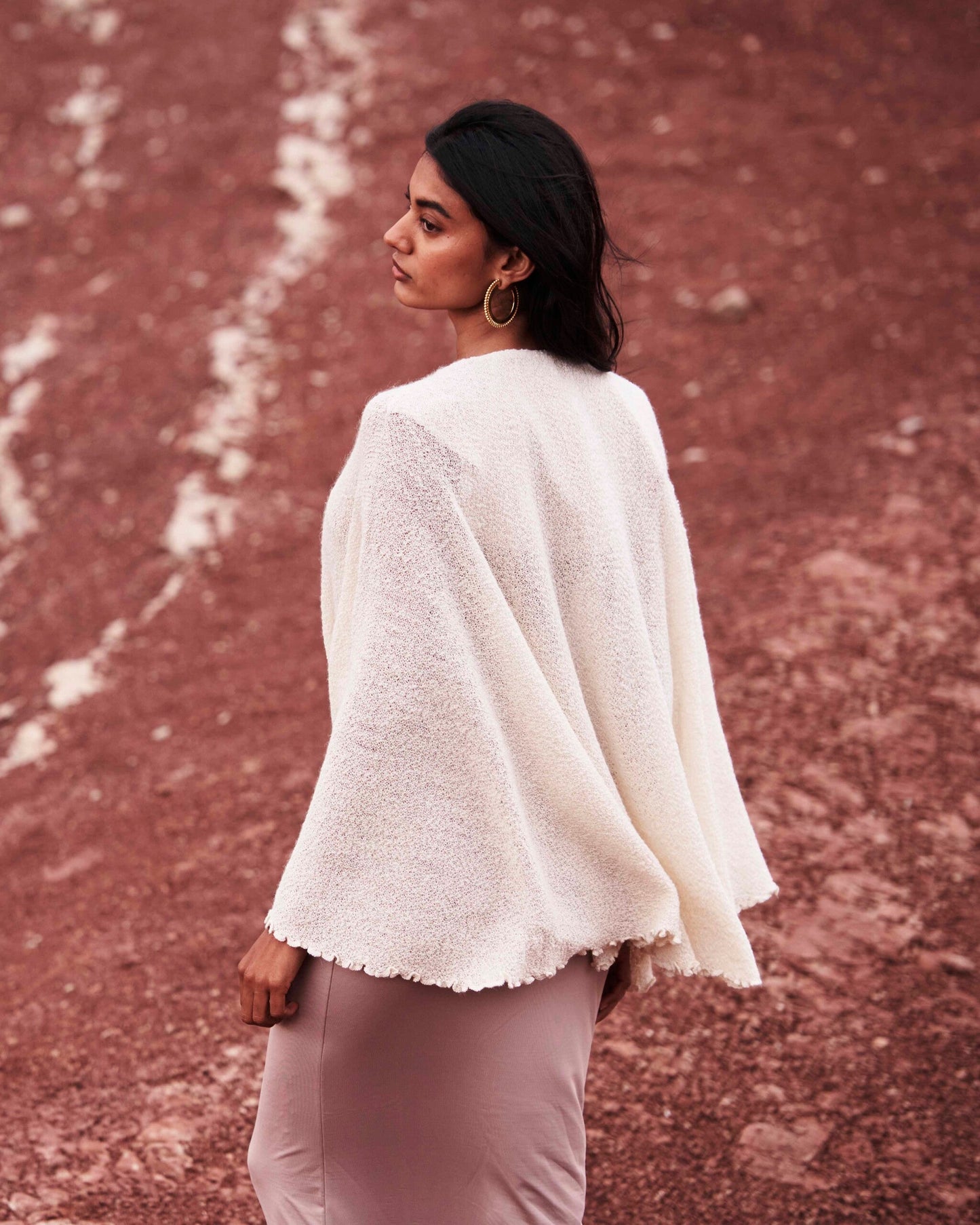 Ruffle Cape