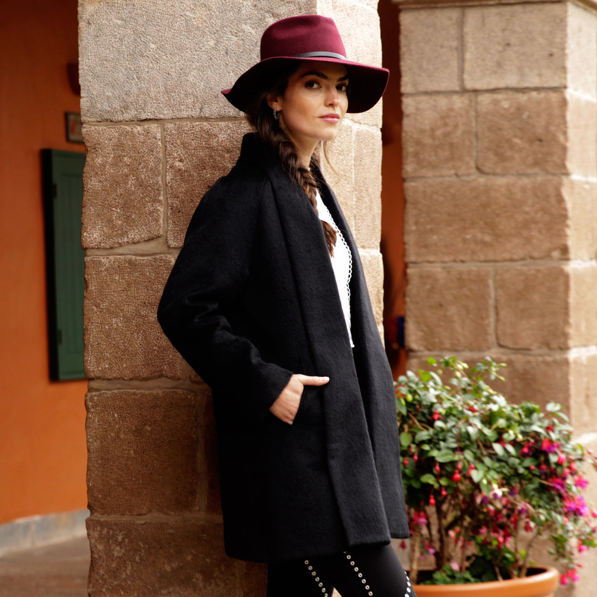Shawl Collar Suri