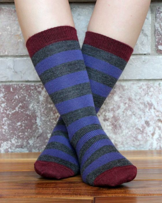 Tri-Color Sock