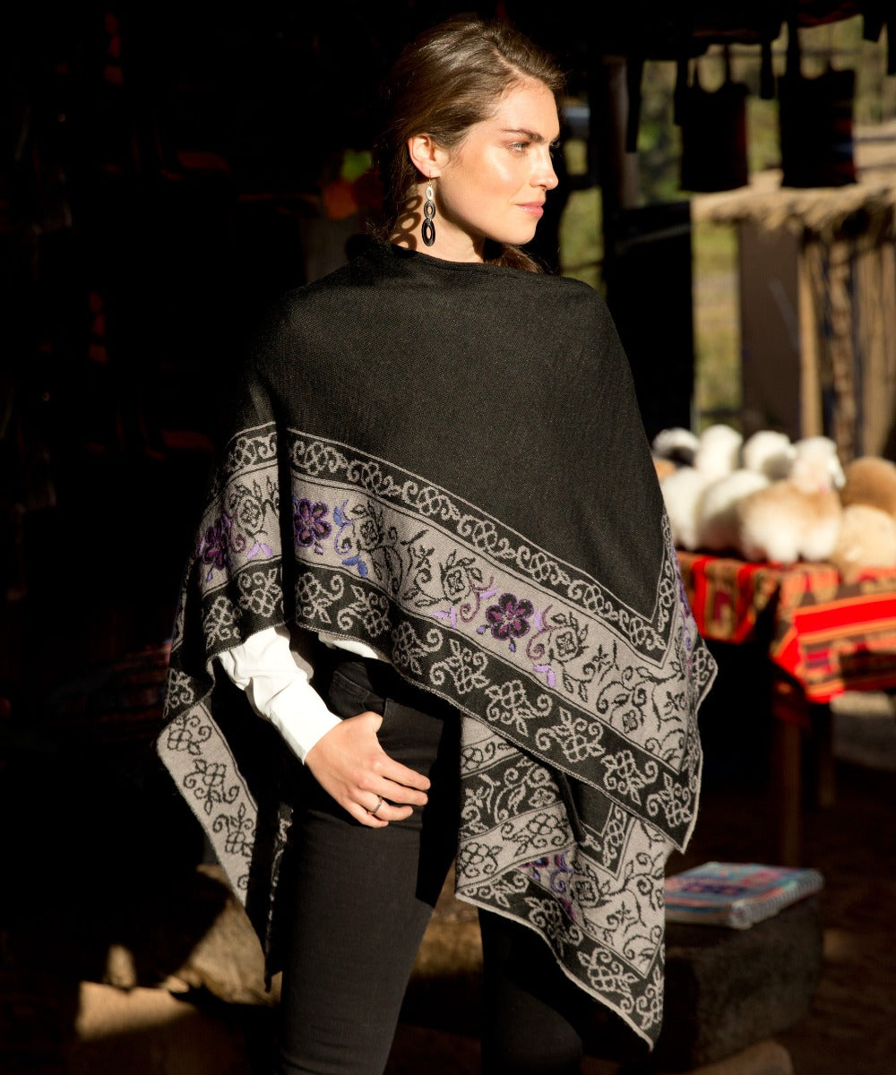 Violetta Reversible Ruana