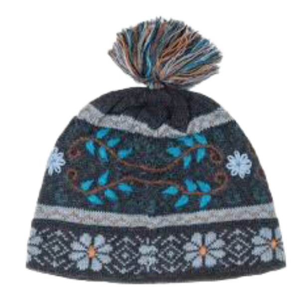 Mariana Hat — Teal — teal alpaca by Peruvian Link
