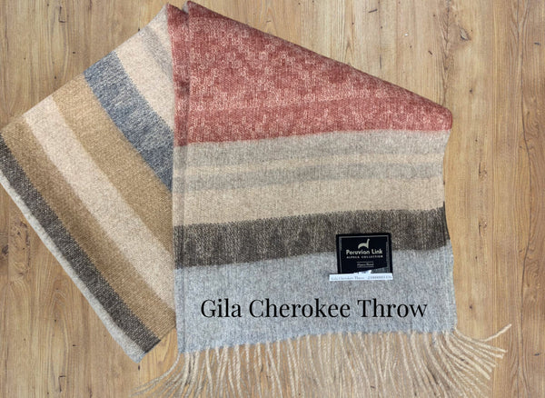 Cherokee Throw — Gila — gila alpaca by Peruvian Link