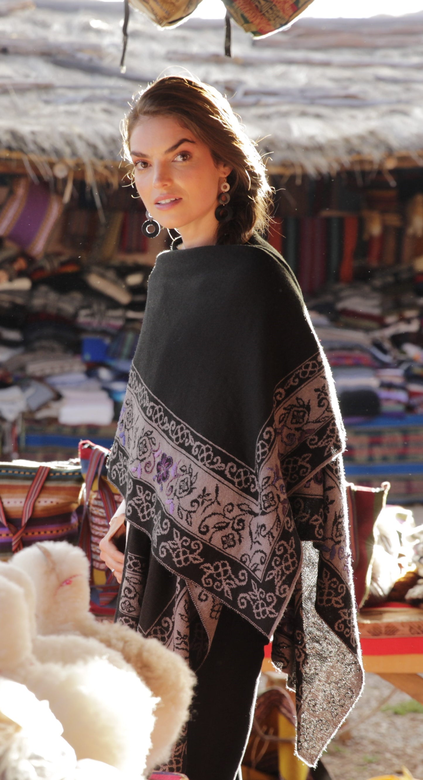 Violetta Reversible Ruana