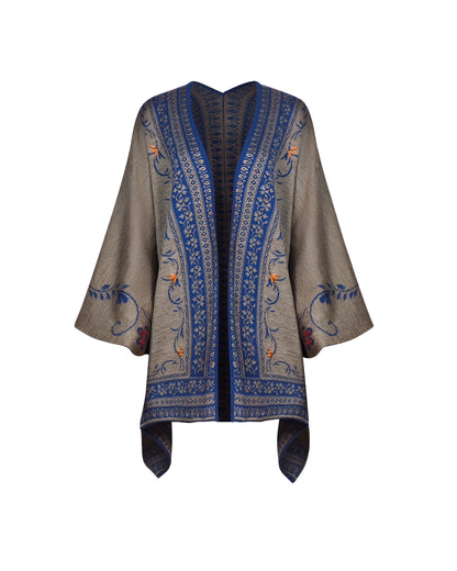 Trellis Reversible Ruana