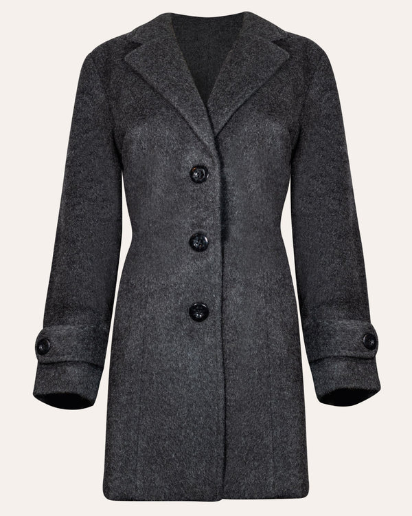 Alpaca Driving Coat — único alpaca by Peruvian Link