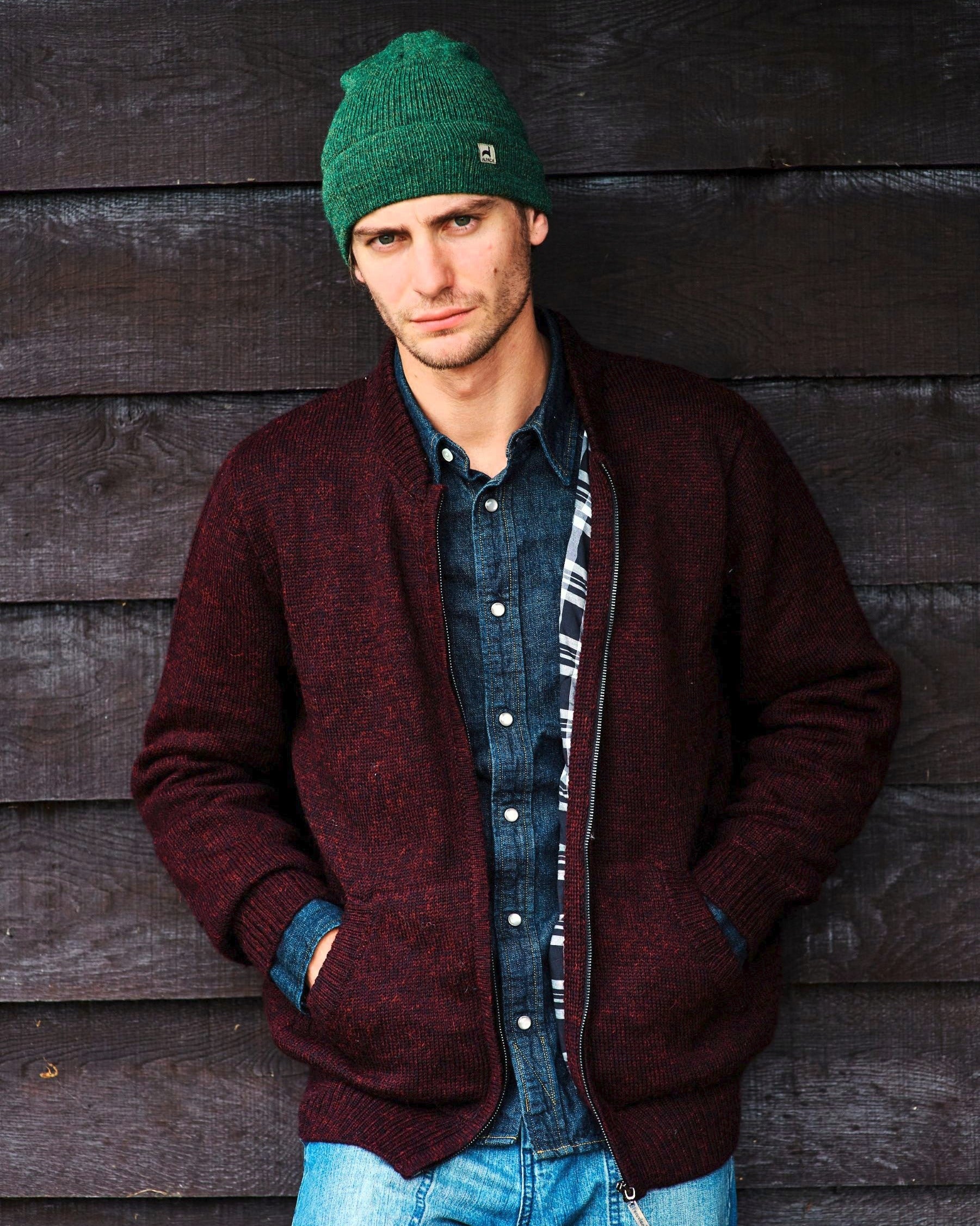 Plaid Lined Solid