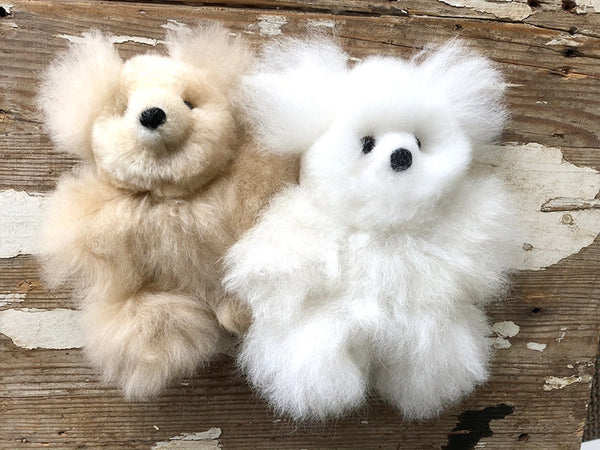 Tiny Teddy Bear — único baby alpaca by Peruvian Link