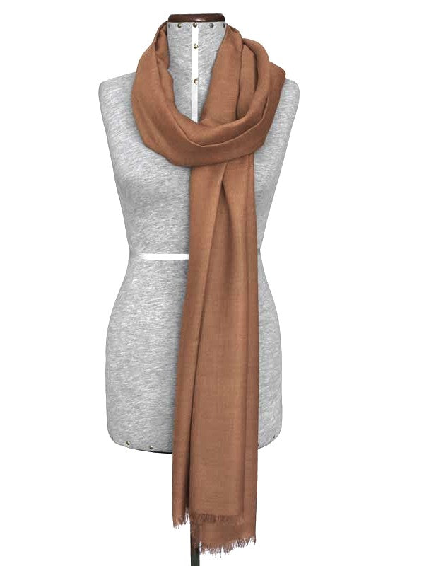 Royal Pashmina Shawl — Camel — camel royal alpaca by Peruvian Link