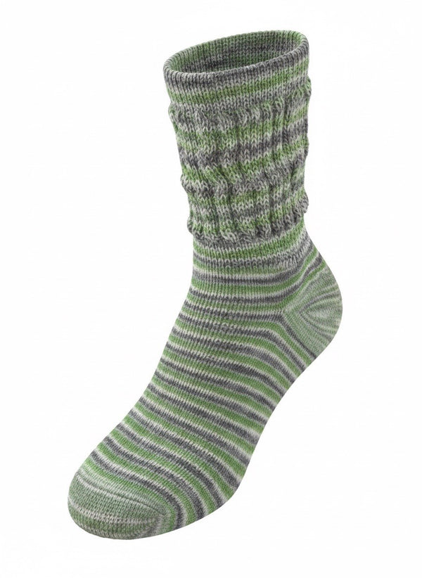 Short DB Sock — Lime — lime alpaca by Peruvian Link