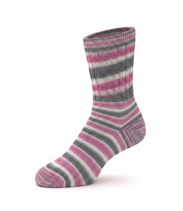 Short DB Sock — Pink — pink alpaca by Peruvian Link