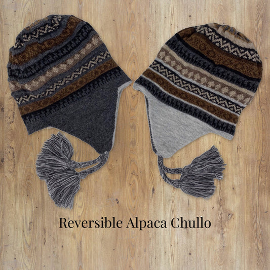 Reversible Alpaca Chullo