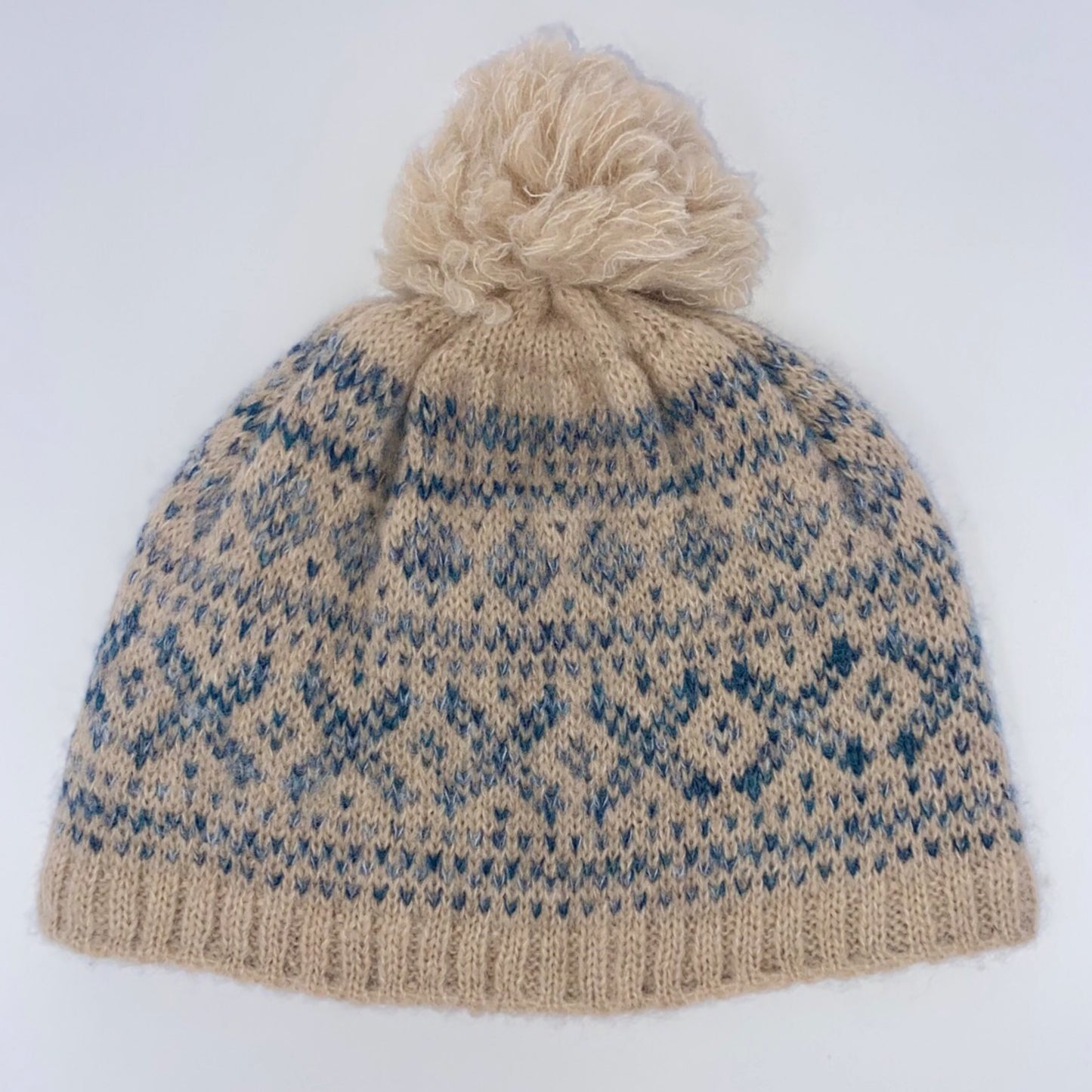 Fair Isle Baby Alpaca Hat