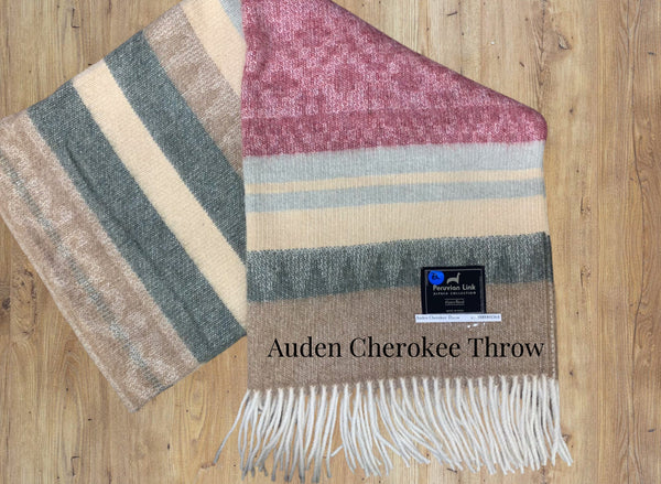 Cherokee Throw — Asst — asst alpaca by Peruvian Link