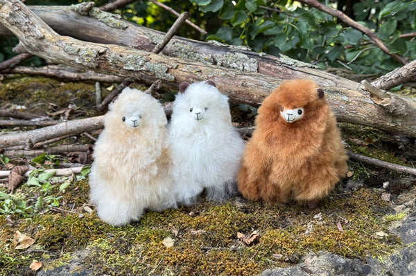 Standing Alpaca - 5.5" — 5.5" baby alpaca by Peruvian Link