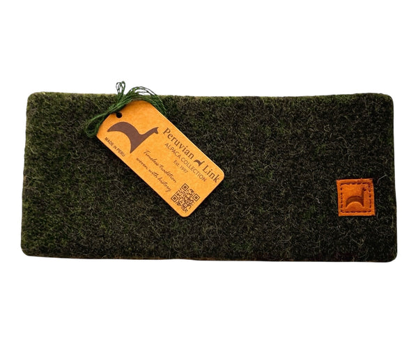 Alpaca Headband — Moss — moss baby alpaca by Peruvian Link