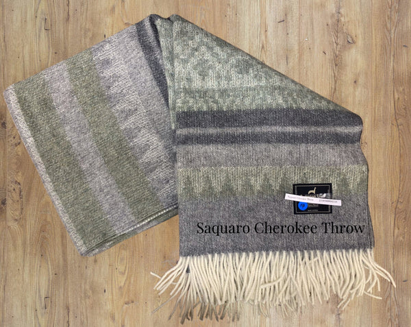 Cherokee Throw — Saquaro — saquaro alpaca by Peruvian Link