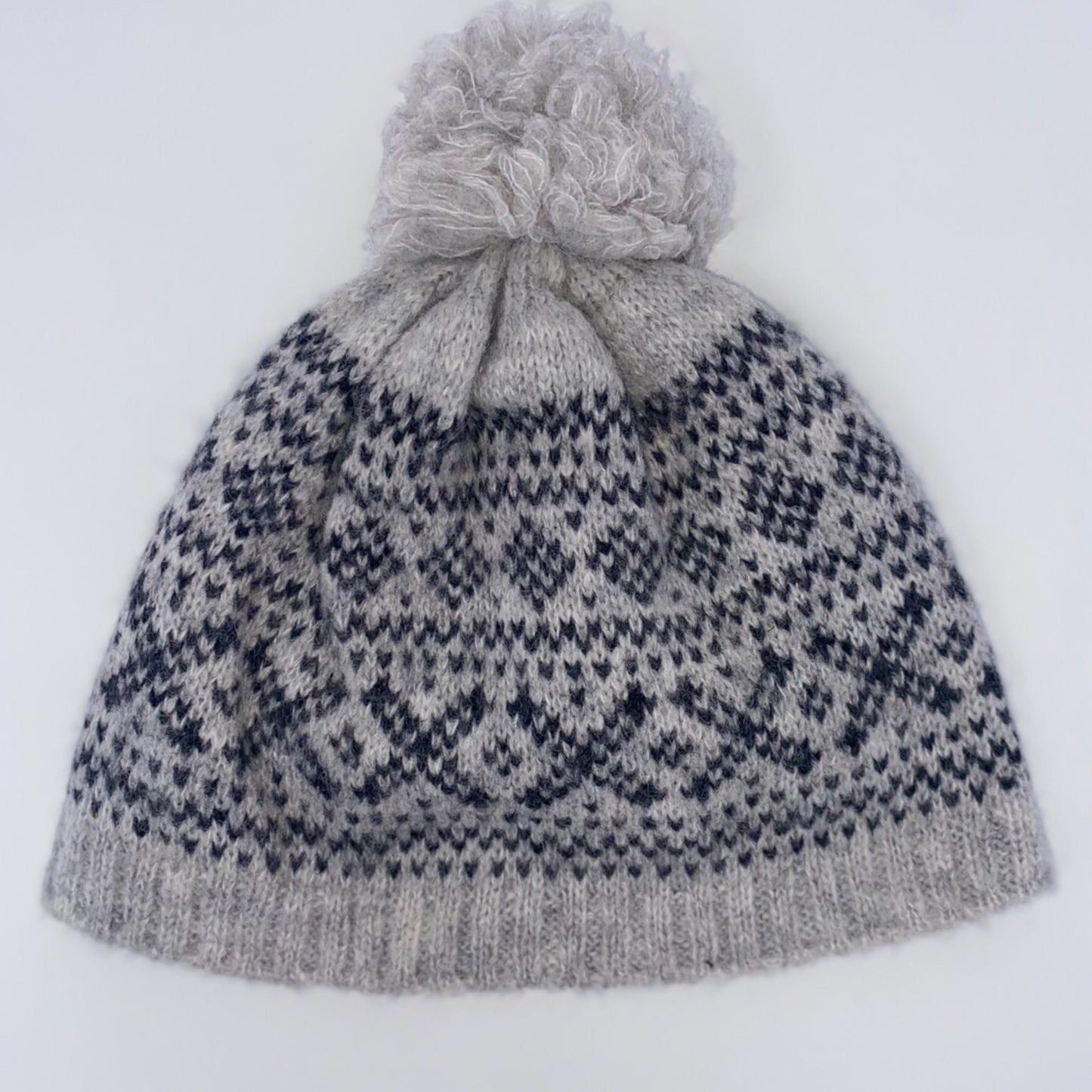 Fair Isle Baby Alpaca Hat