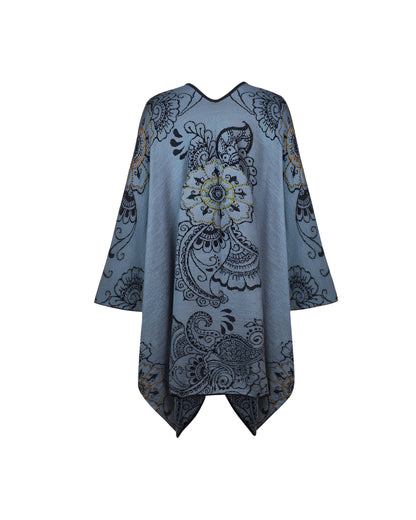 Ibiza Reversible Ruana