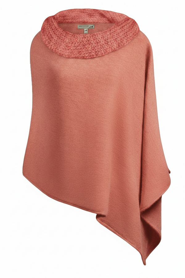 A-line Capelet — Red — red alpaca by Peruvian Link