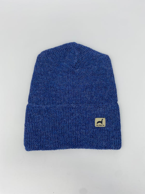 Liner Hat — Denim — denim alpaca by Peruvian Link