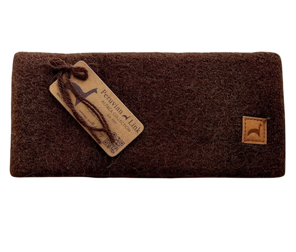 Alpaca Headband — Brown — brown baby alpaca by Peruvian Link