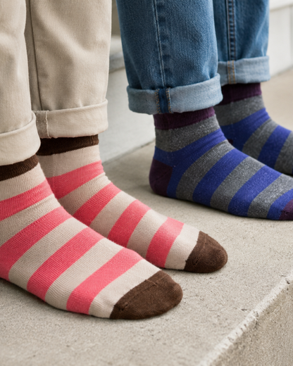 Tri-Color Sock