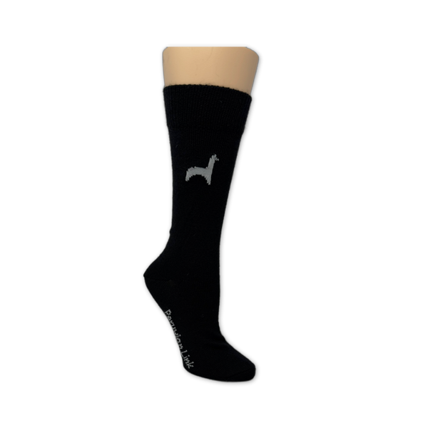 Aldo Socks — Black — black alpaca by Peruvian Link