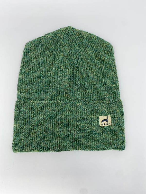 Liner Hat — Spruce Green — spruce green alpaca by Peruvian Link